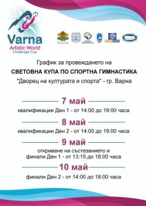 Два дни до първите квалификации от Световната купа по спортна гимнастика
